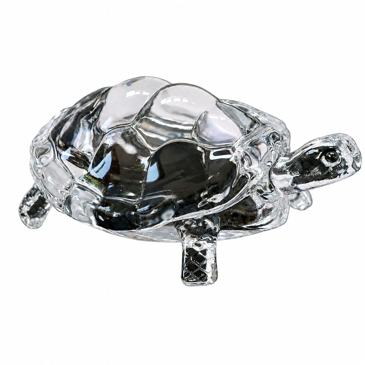 Super quality crystal glass turtle-decrorative show piece. | From shri jagannath dham , puri - Image 3