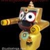 LORD JAGANNATAH MAHA LAXMI VARNAM MAHAPRABHU (GOLDEN) 07 INCH | Justkalinga.com.