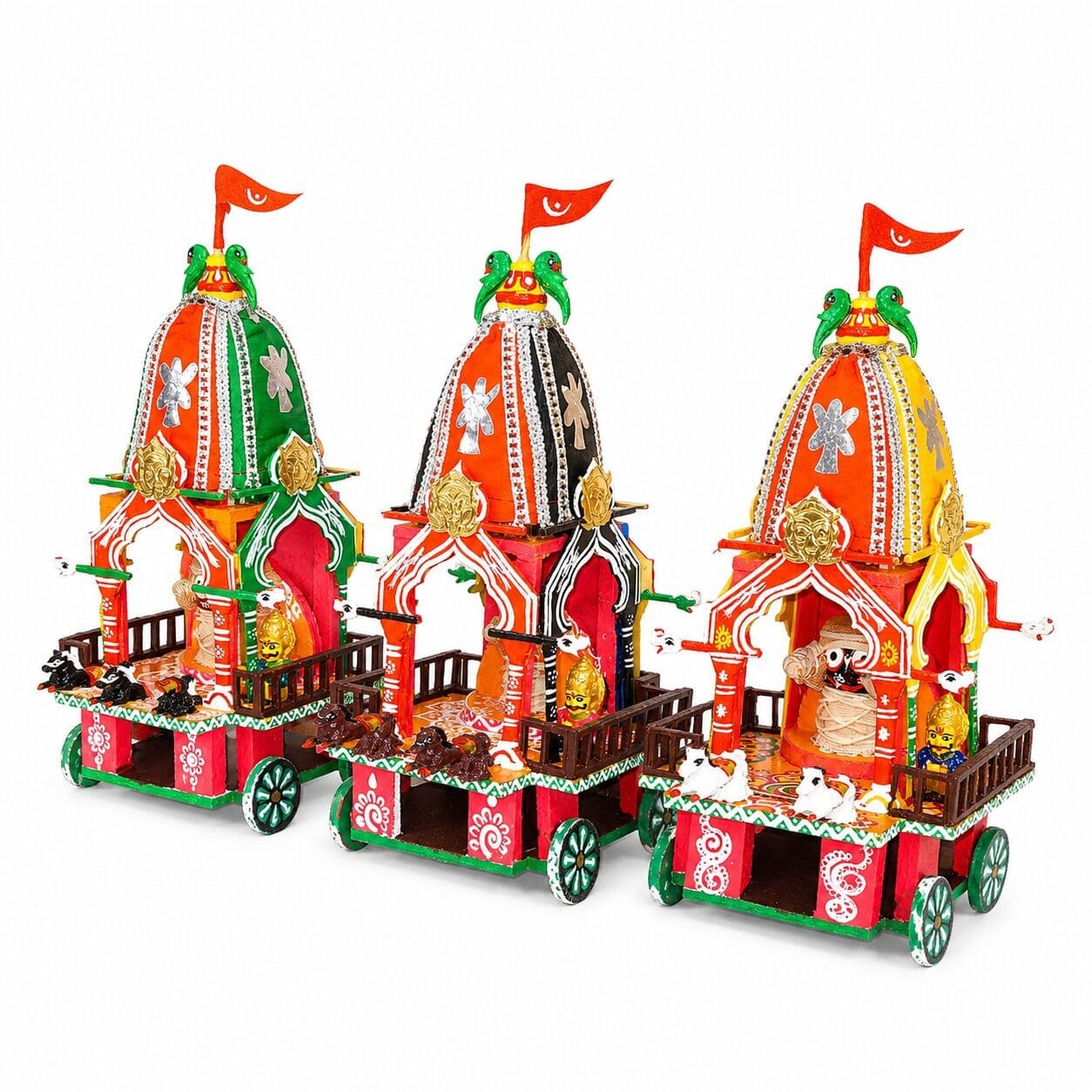 Handmade Wooden Divine Rath For Shri Jagannath Mahaprabhu | From shri jagannath dham , puri - Image 5