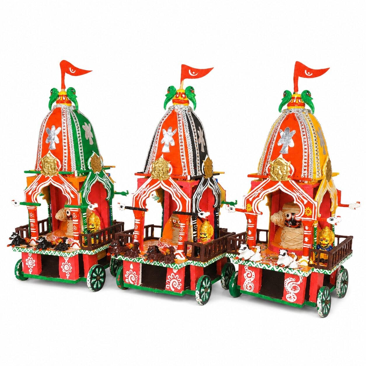Handmade Wooden Divine Rath For Shri Jagannath Mahaprabhu | From shri jagannath dham , puri - Image 3