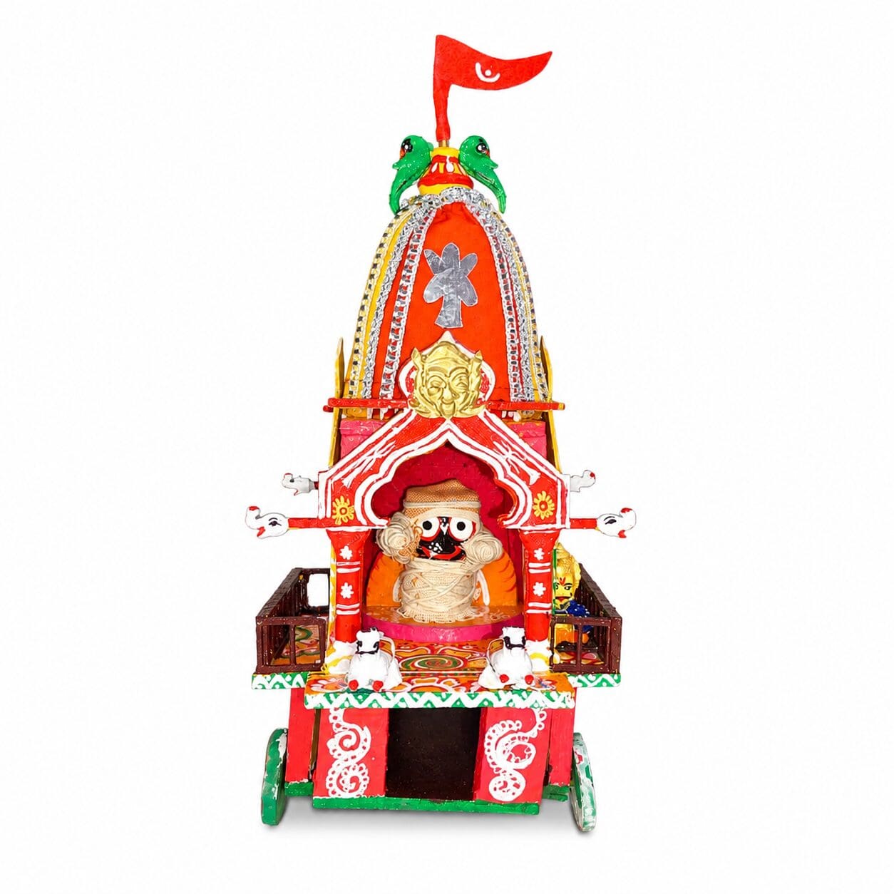 Handmade Wooden Divine Rath For Shri Jagannath Mahaprabhu | From shri jagannath dham , puri - Image 4