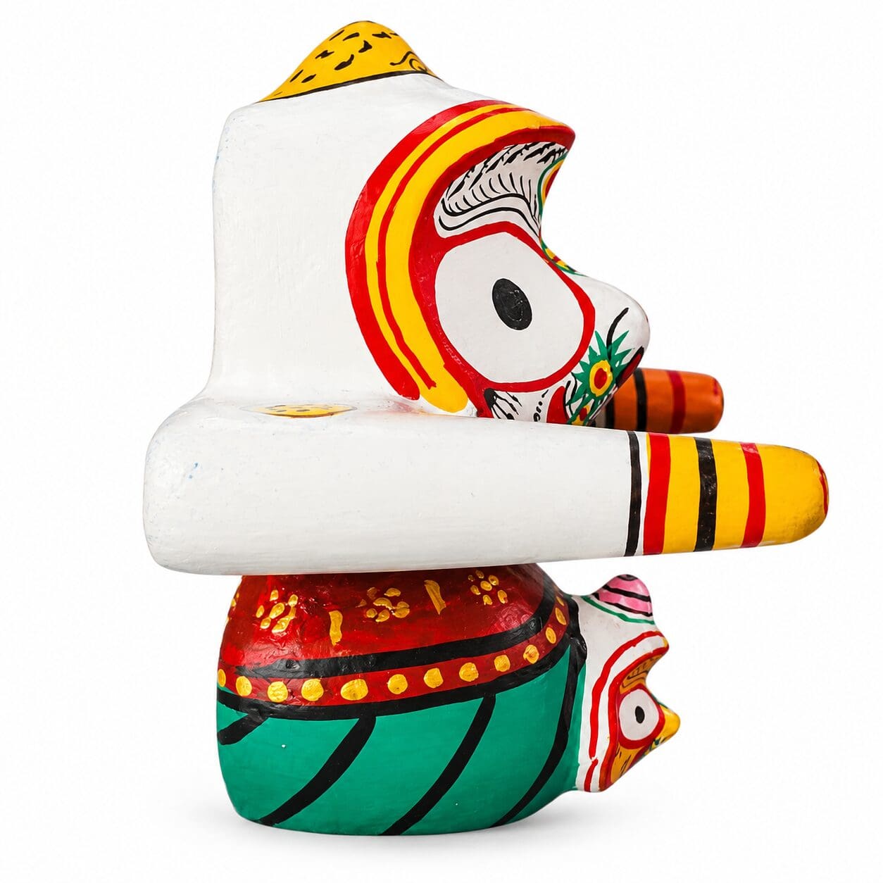 Kundalini Spiritual: Ritual-Grade Neem Wood Jagannath Murti - Image 3
