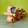 Mohon Rupam: Ritual-Grade Neem Wood Jagannath Set | From shri jagannath dham , puri - Image 5