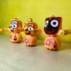 Mohon Rupam: Ritual-Grade Neem Wood Jagannath Set | From shri jagannath dham , puri - Image 4