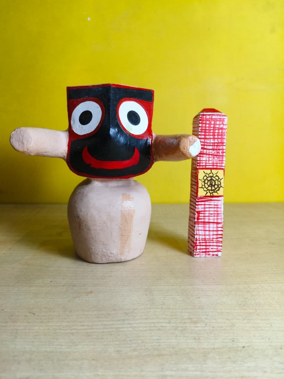 Mohon Rupam: Ritual-Grade Neem Wood Jagannath Murti | From shri jagannath dham , puri