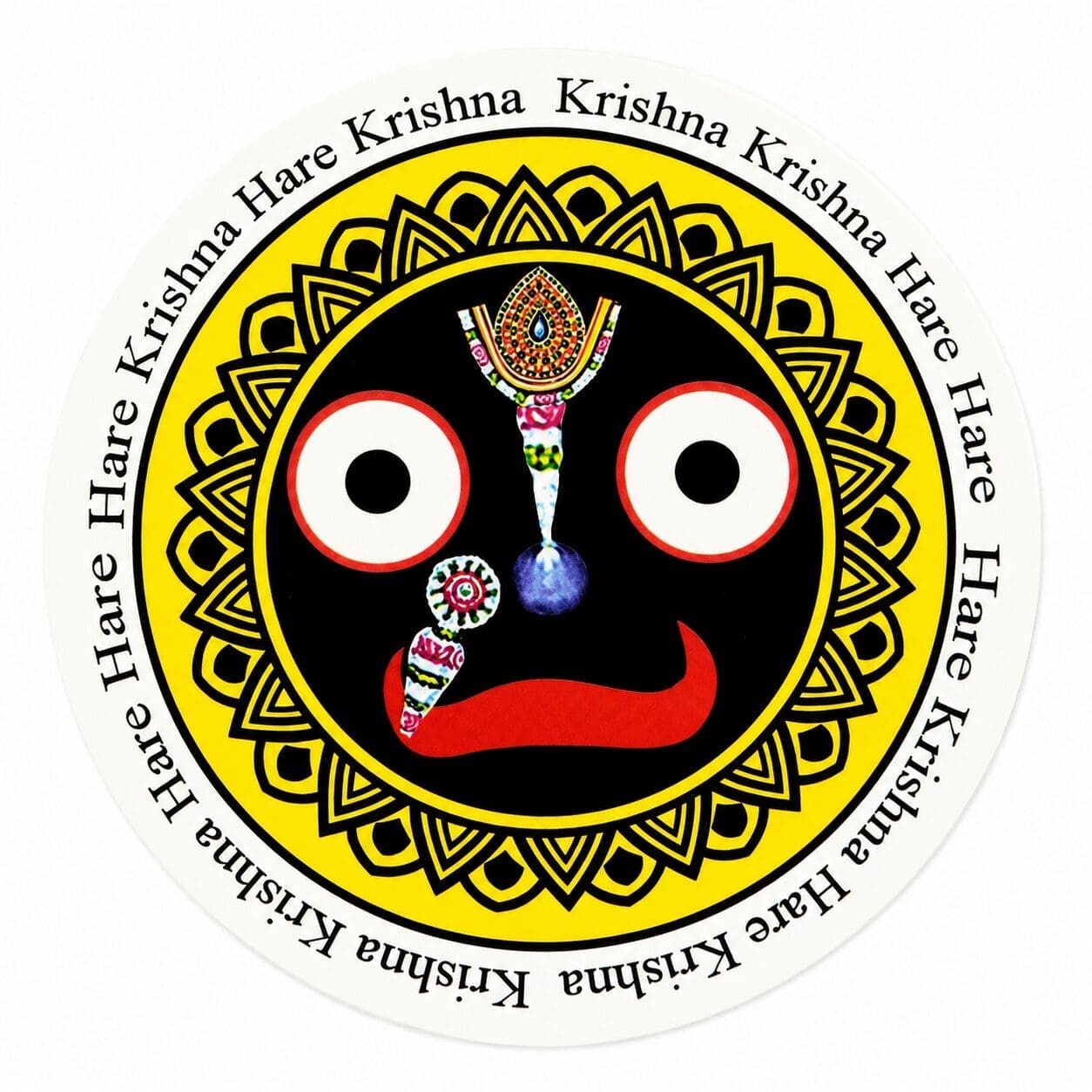 Mahaprabhu's Car Sticker | From shri jagannath dham , puri
