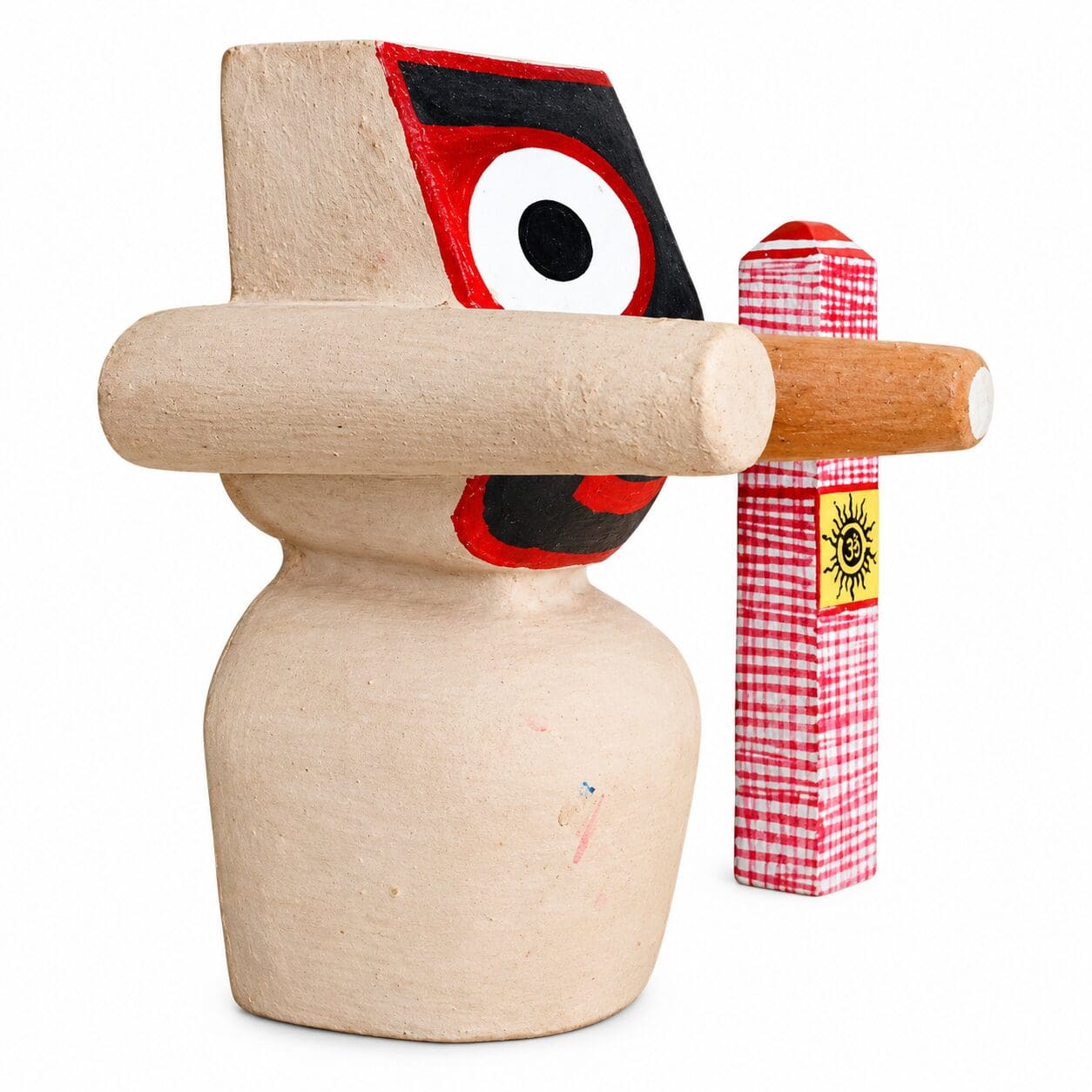 Mohon Rupam: Ritual-Grade Neem Wood Jagannath Murti - Image 6