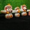 Sweta Varnam: Ritual-Grade Neem Wood Jagannath Set | From shri jagannath dham , puri - Image 2