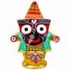 Nada-Brahma Rupam: Ritual-Grade Brass Golden Radiance jagannath Trio | From shri jagannath dham , puri - Image 4