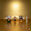 Laxmi Rupam: Ritual-Grade Neem Wood Jagannath Set | From shri jagannath dham , puri