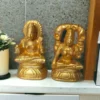 Invite divine blessings with this beautiful Shri Devi and Bhudevi Stone Murti, symbolizing unity and abundance.