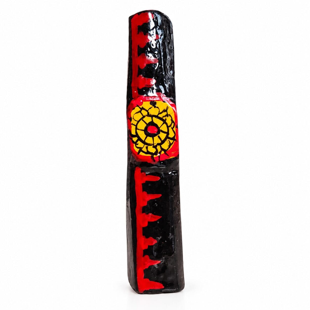 Sudarsan (Black): Ritual-Grade Neem Wood Jagannath Murti - Image 2