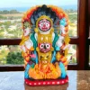 Handcrafted details on the 12-inch Yagya Narayan Jagannath murti, showcasing the artistry and spiritual significance.