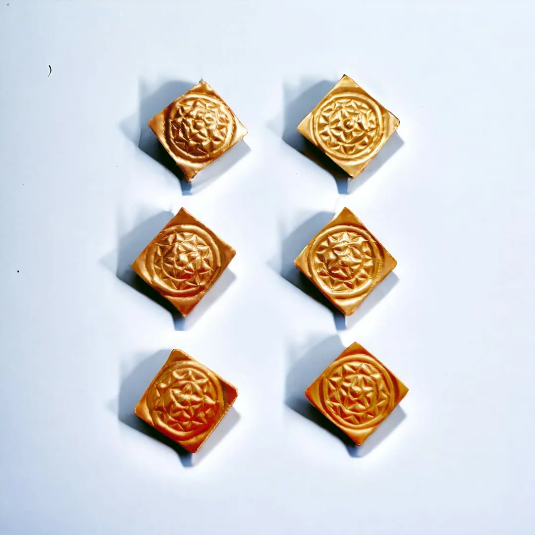 Handcrafted brass Sunaphula for Lord Jagannath, adding a touch of elegance and spiritual significance to your home temple.
