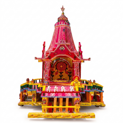Premium Wooden Jagannath Ratha for Home