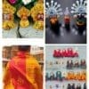 Tahia Headwear, Suna Besha, Set of 7 traditional dresses for Jagannath deities, representing their journey during Ratha Yatra.