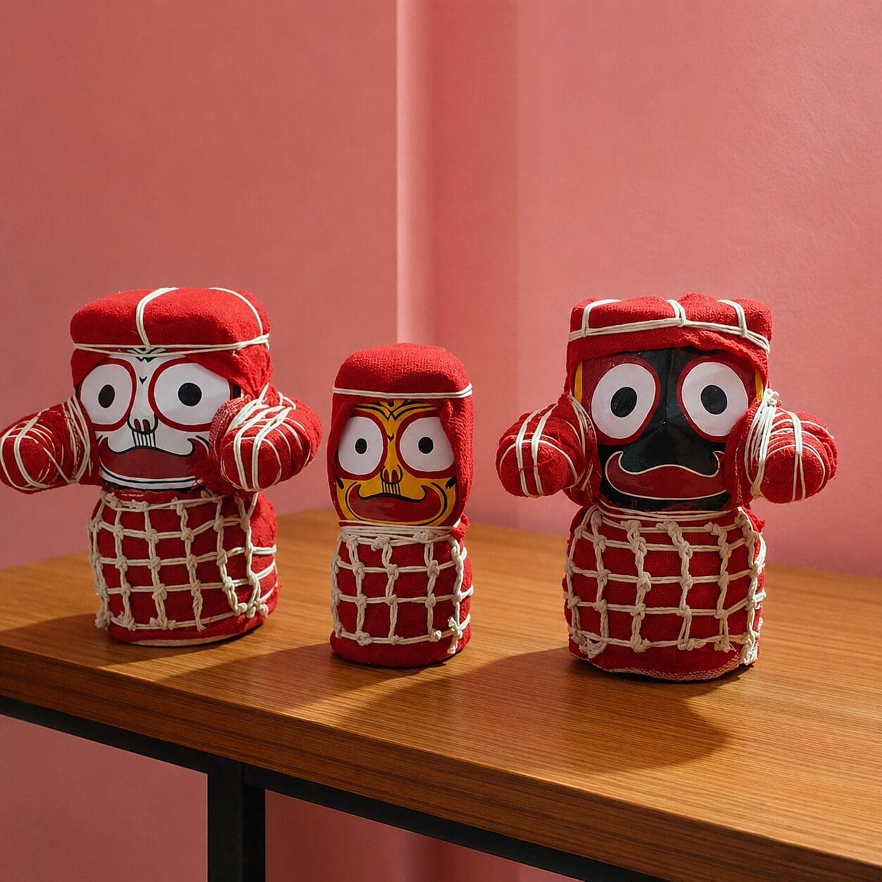 Senapata Lagi idol: Ritual-Grade Neem Wood Jagannath Set | From shri jagannath dham , puri