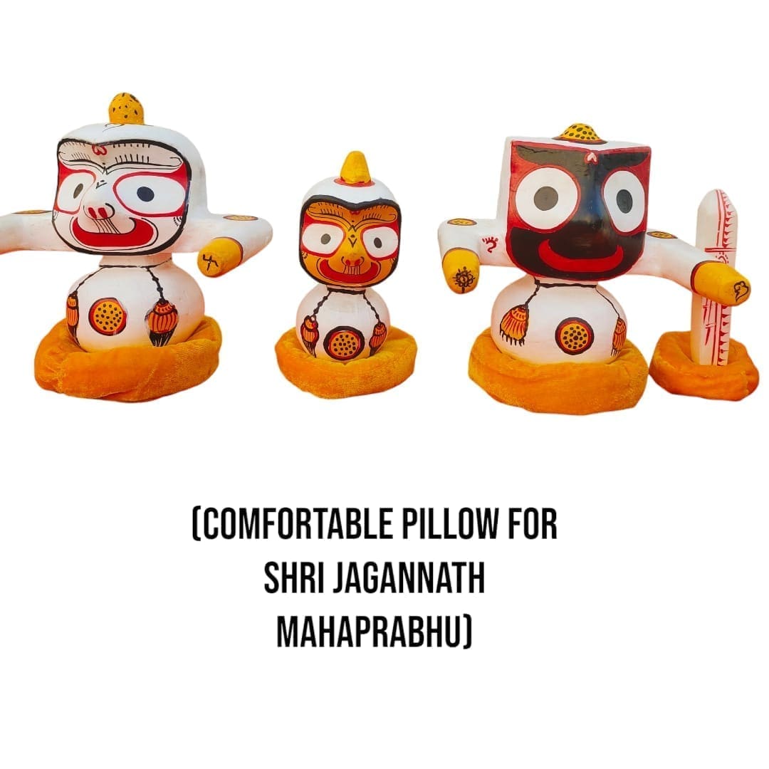 Comfortable Pillows (Takia) for Shri Jagannath | From shri jagannath dham , puri - Image 2
