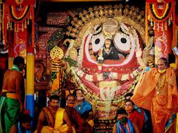 Badi Nrusingha Bijé procession from Srimandir in Puri