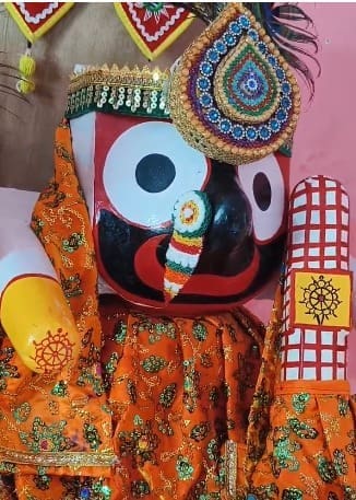 Temple Style nose Ornament for Shri Jagannath Mahaprahu | From shri jagannath dham , puri - Image 3