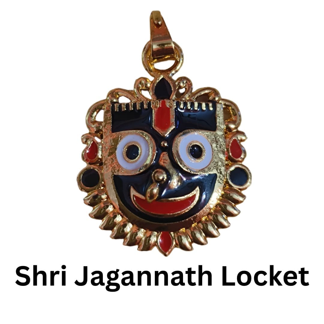 Shri Jagannath Alankrut Locket | From shri jagannath dham , puri - Image 2