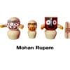 Mohan Rupam: Ritual-Grade Neem Wood Jagannath Set | From shri jagannath dham , puri