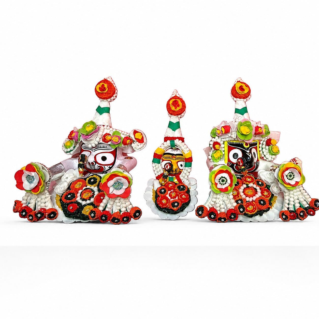 Premium Bada Shringar Besha(21 Parts): Night Adornment Festival Set | From shri jagannath dham , puri