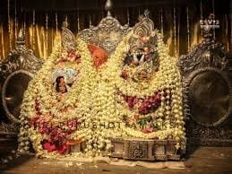 Procession during Chhampaka Dwadashi and Guali Utsava in Puri