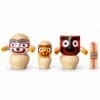 Mohan Rupam: Ritual-Grade Neem Wood Jagannath Set - Image 2