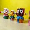 Anandamaya Rupam – Neem Wood Jagannath Idol & Siblings: Ritual-Grade Neem Wood Jagannath Set | From shri jagannath dham , puri - Image 3