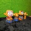 Karunamaya Rupam Neem Wood Jagannath Idol & Siblings: Ritual-Grade Neem Wood Jagannath Set | From shri jagannath dham , puri - Image 6