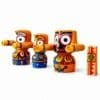 Karunamaya Rupam Neem Wood Jagannath Idol & Siblings: Ritual-Grade Neem Wood Jagannath Set - Image 6