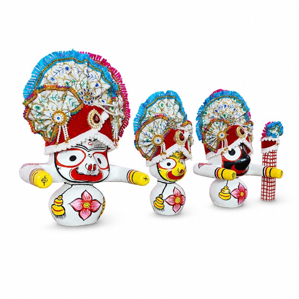 Sweta Laxmi Premium Mukut Set (4 Parts) | From shri jagannath dham , puri - Image 3