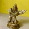 Brass Garuda: Ritual-Grade Brass Jagannath Murti | From shri jagannath dham , puri - Image 3
