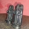 Jaya Vijaya Murti (Black Stone): Ritual-Grade Black Stone Dwarapalaka Pair | From shri jagannath dham , puri - Image 3