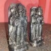 Jaya Vijaya Murti (Black Stone): Ritual-Grade Black Stone Dwarapalaka Pair | From shri jagannath dham , puri - Image 2