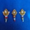 Matha Mani Temple Style Brass Ornament for Mahaprabhu (3 Parts) | From shri jagannath dham , puri - Image 6