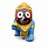 Jagannath Murti with Banshi & Mukut Combo: The Balya Leela Set | From shri jagannath dham , puri - Image 3