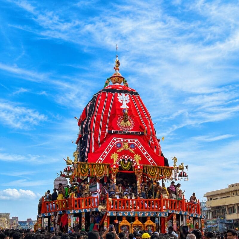 Devadalana, also called Darpadalana, the sacred chariot of Devi Subhadra